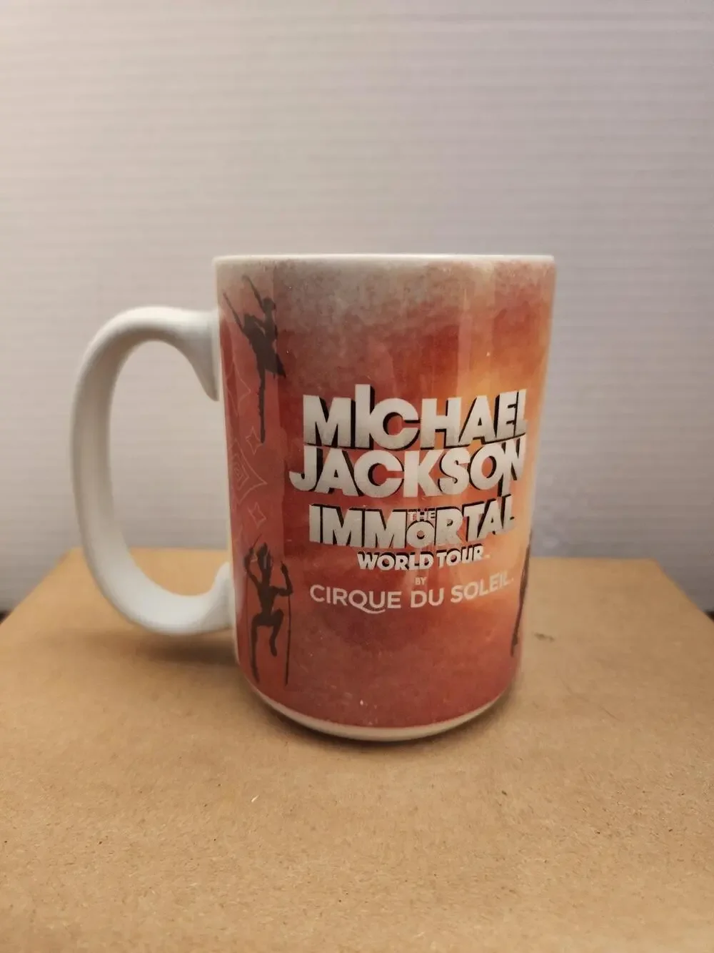 RARE Michael Jackson The Immortal World Tour Cirque du Soleil Mug - 2011 Collect